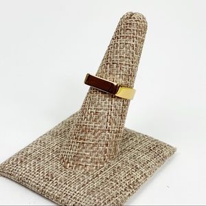 Gold Plated Stainless Ring